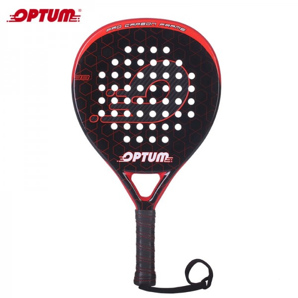 OPTUM ELITE 3K Carbon Fiber Pro Tennis Padel Racket Doll Tennis Paddle Raquete Padel Shovel Padel Pala with Cover bag