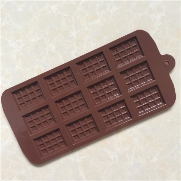 Silicone Mini Chocolate Block Bar Mould Mold Ice Tray Cake Decorating Tool