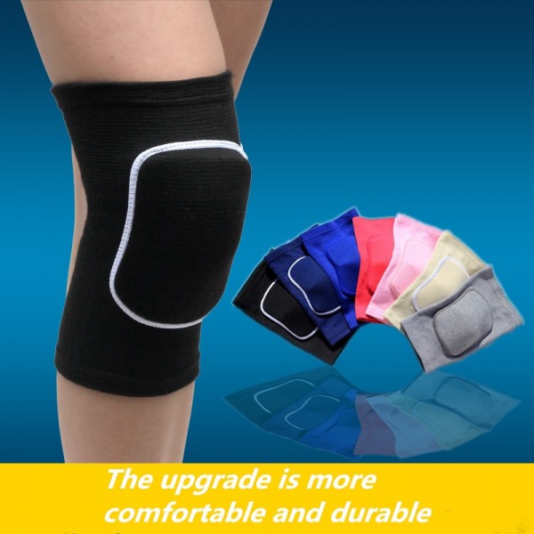 1 PCS Nylon Football Volleyball Soccer Knee Pads Cycling Knee Support Yoga Basketball Training Protection Dance Knee Pads Kids