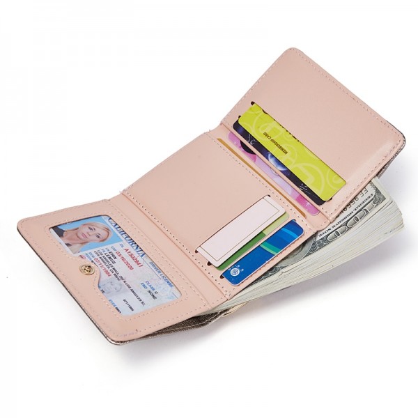 Women Wallet Hasp Wallet Purse Female PU Leather Women Wallets Female Vintage Fashion Wallet Small Card Holder 2019 New