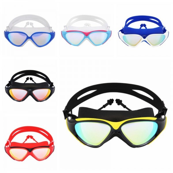 Glasses Professional adult Silicone Swimming Goggles Anti-fog UV Swimming Glasses for Men Women Eyewear