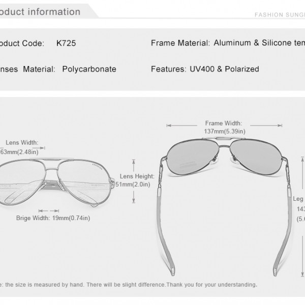 KINGSEVEN Men Vintage Aluminum Polarized Sunglasses Classic Brand Sun glasses Coating Lens Driving Shades For Men/Wome