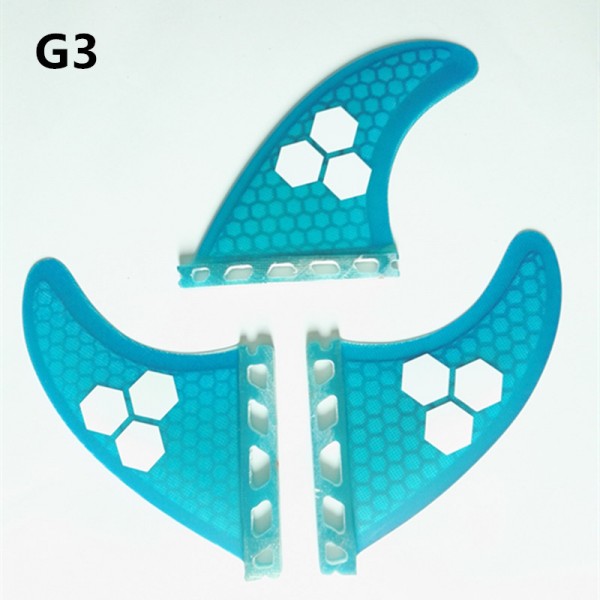 Sffda free shipping fiberglass and honeycomb surfboard fin bow thruster for Future G3 G5 G7 fin surf fins size S / m / L fins Top qual