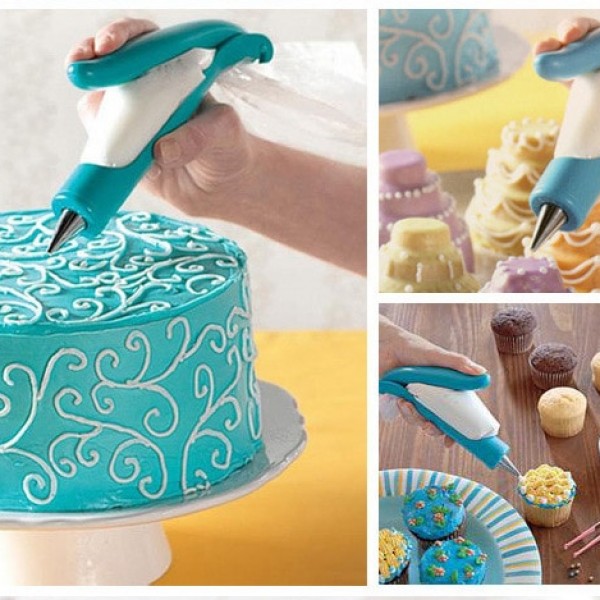 11pcs/set Nozzles Set Tool Dessert Decorators Cake Decorating Icing Piping Cream Syringe Tips Muffin Cake Pastry Pen Bag