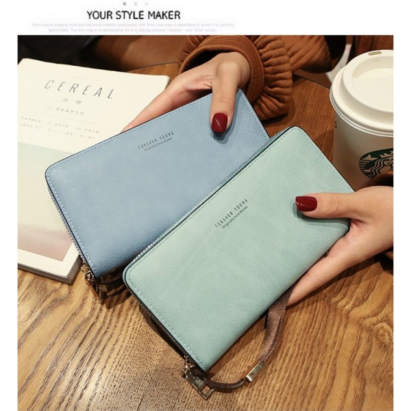 Wallet women mobile phone bag Brand Designer Female card PU Leather Long Womens Wallets and purses Ladies slim card holder purse