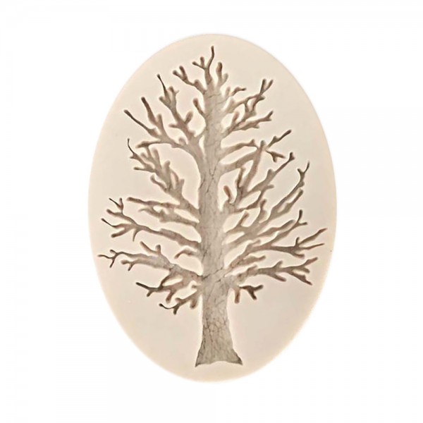 3D White Tree Silicone Cake Candy Jelly Soap Chocolate Mold Funny High Quality DIY Nonstick Easy Clean Decorating Tools