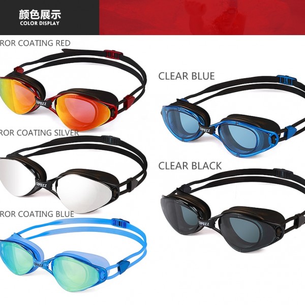Brand New Professional Swimming Goggles Anti-Fog UV Adjustable Plating men women Waterproof silicone glasses adult Eyewear