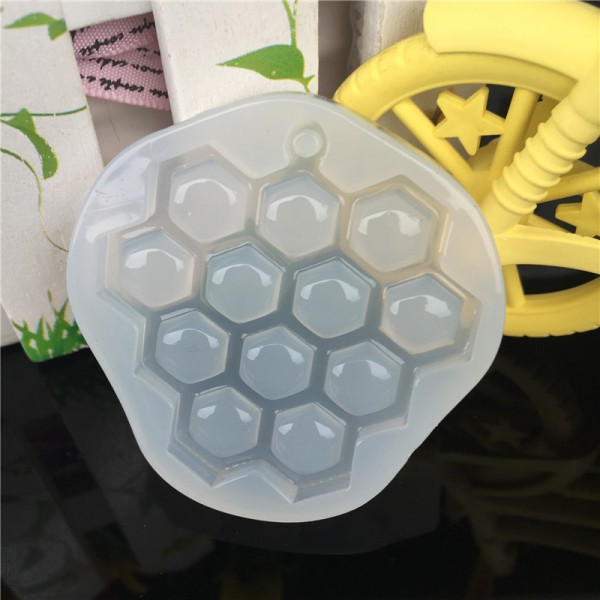 1PCS DIY Honeycomb Cakes Molds Silicone Mold Fondant Cake Chocolate Soap Candy Biscuit Sugar Mold Baking Kitchen Accessories