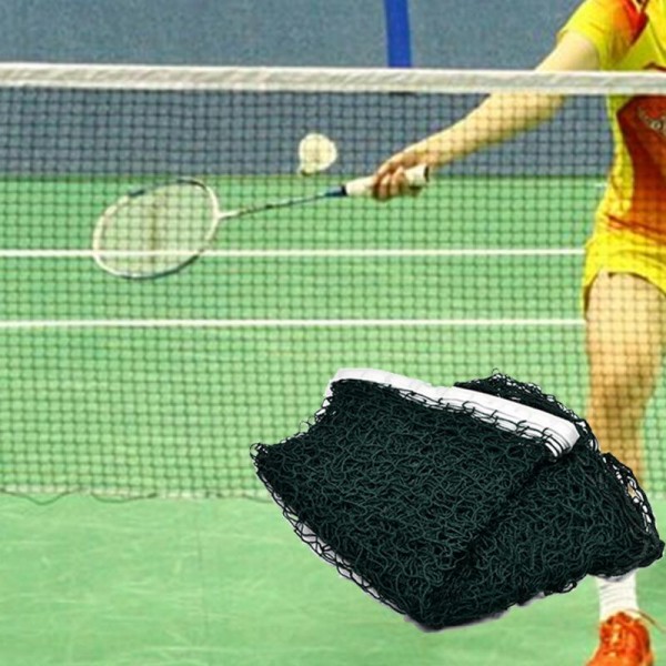 Standard Badminton Net Indoor Outdoor Sports Volleyball Training Portable Quickstart Tennis Badminton Square Net 6.1m*0.76m #91