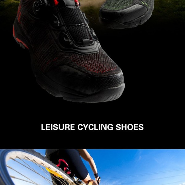 Tiebao Brand Leisure Cycling Shoes Mountain Bike Bicycle Self-locking Shoes Anti-slip Breathable Bicycle Sneakers MTB Zapato