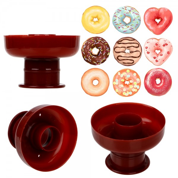 Donut Mold Dessert Tool Fondant Mold DIY Tool Desserts Sweet Food Bakery Baking Cookie Cake Mould Easy To Clean
