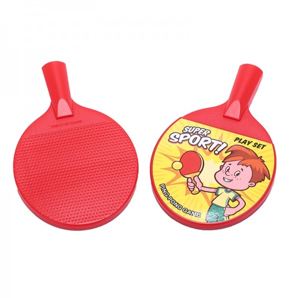 Novelty Child Dual Plastic Table tennis pingpong Racket Baby Sports kids Child Sports Top Recommended 1 pair
