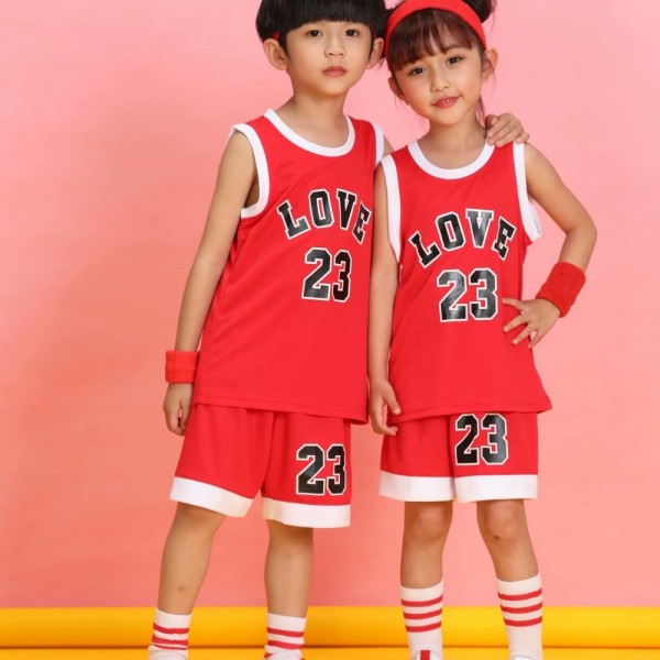 Child Youth Basketball Jerseys Uniforms Sports Clothes Kids Blank Basketball Sets Kits Breathable Boys Training Shorts Sets