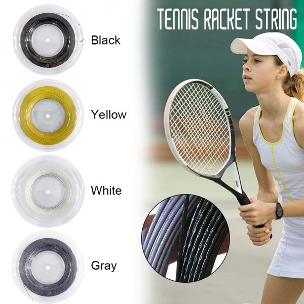 Tennis Racket Strings Polyester Alu Power Rough 125 200m/reel 4 colors