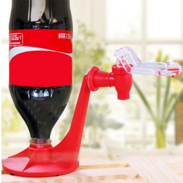 The Magic Tap Saver Soda Dispenser Bottle Coke Upside Down Drinking Water Dispense Party Bar Kitchen Gadgets Drink Machines