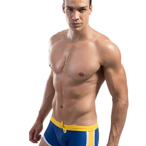 Desmiit Brand New Swimwear Men Breathable Men's Swimsuits Swimming Trunks Boxer Briefs Sunga Swimsuits Maillot De Bain Beach shorts
