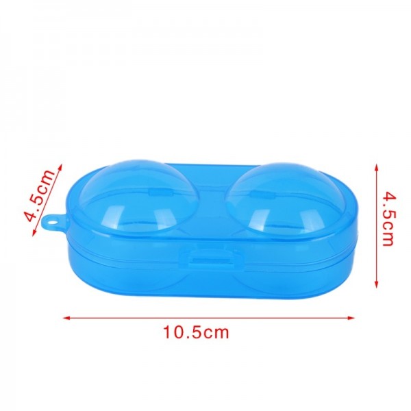 1PCS 10x5x4cm Table Tennis Ball Container Box Case Plastic Ping Pong Ball Storage Box Table Tennis Accessories Gift Whosesale