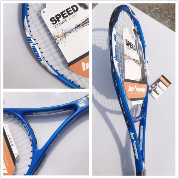 New High Quality Aluminum Carbon Tennis Racket Carbon Fiber Men and Women Ultra Light Coach Recommended Training