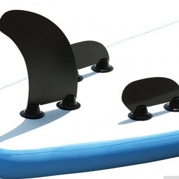 Aqua Marina Classic I Stand Up Paddle Board Tri-Fin SUP Board Surfboard Side Fin Center Fin Surf Accesstory for SPK-1-2, 3.4