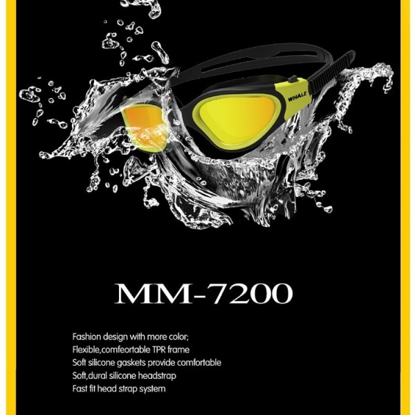 Water goggles professional swimming goggles Adults Waterproof swimming uv anti fog adjustable goggles oculos espelhado pool goggles