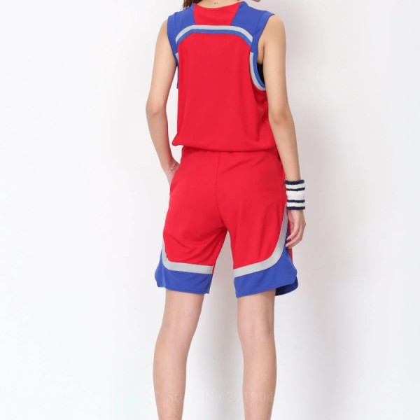 Women Basketball Jersey Uniform Suit Shirt and Short Pants Team Training Clothes girls breathable blank sports kit wear