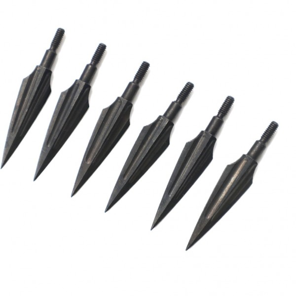 3 pcs  High Carbon Steel Arrowheads Broadheads Tips Arrow Points Archery Arrowheads for Compound Bow Crossbow recurve Bow