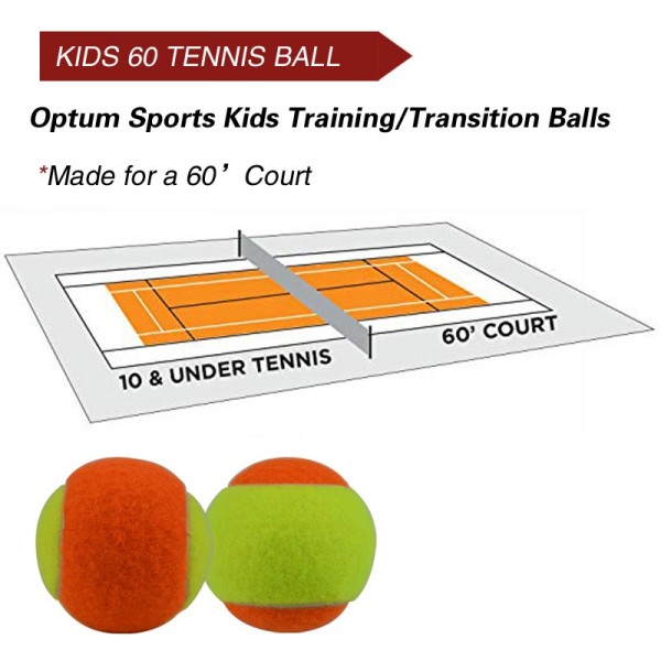 12pcs Beginner Child or Adult Training (Transition) Practice Tennis Balls (25%-75% Slower Ball Speed)