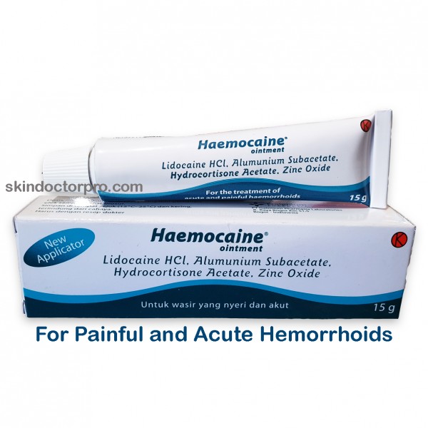 Haemocaine Ointment for Treatment of Acute and Painful Haemorrhoids