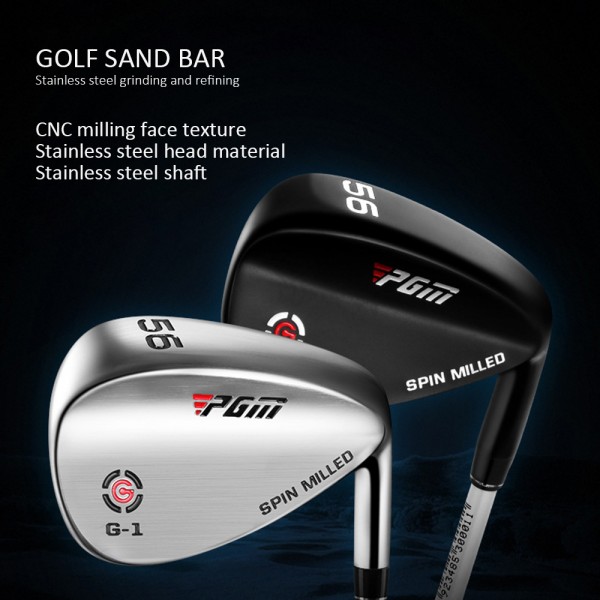 PGM Golf Clubs Sand Bar Cut Rod CNC Face Groove Golf Wedges Club Occupation Shaft / Cutter / Wedge 50 -64 degrees