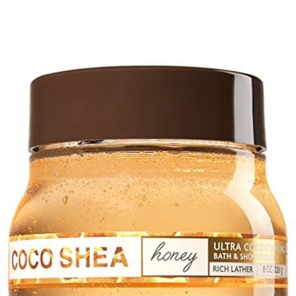 Bath & Body Works Coco Shea Honey Conditioning Shower Jelly Gel, 8 oz