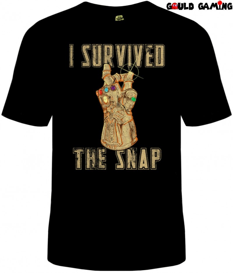 I Survived The Snap Thanos T Shirt