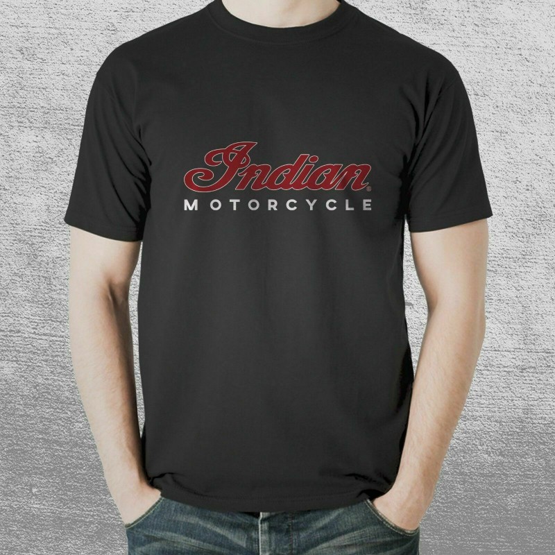 Indian Motorcycles Motorbike Black Retro Vintage T Shirt