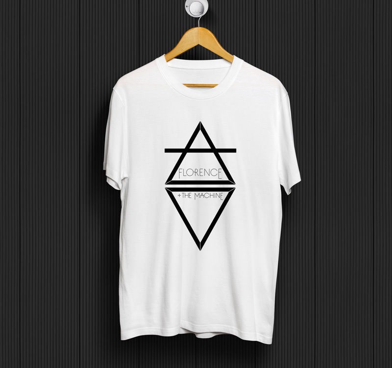 Indie Rock Band Florence and The Machine Logo t shirt