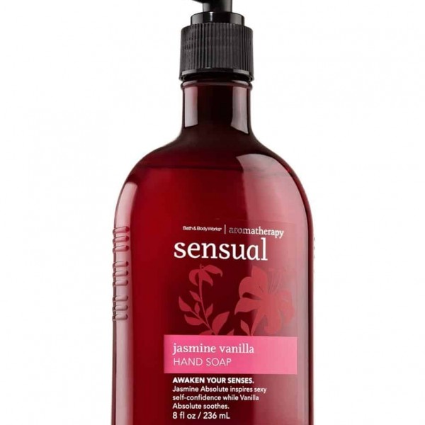 Bath & Body Works Aromatherapy Sensual Jasmine Vanilla Hand Soap 8 oz/236 ml