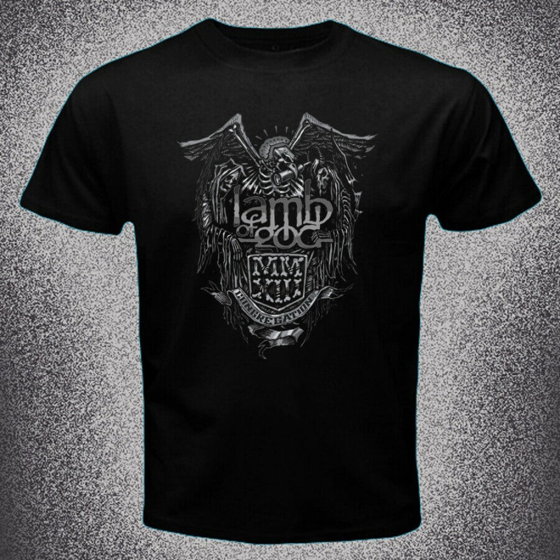 Lamb of god Metal Band Logo Poster t shirt