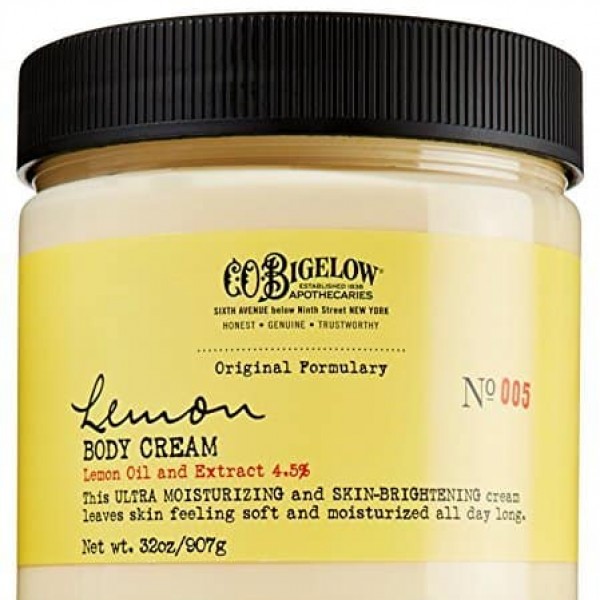 Bath & Body Works C.O. Bigelow Lemon Ultra-Moisturizing Body Butter Cream 8 fl oz/ 226 ml