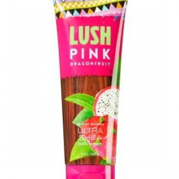 Bath & Body Works Lush Pink Dragonfruit Ultra Shea Body Cream 8 oz/ 226 g