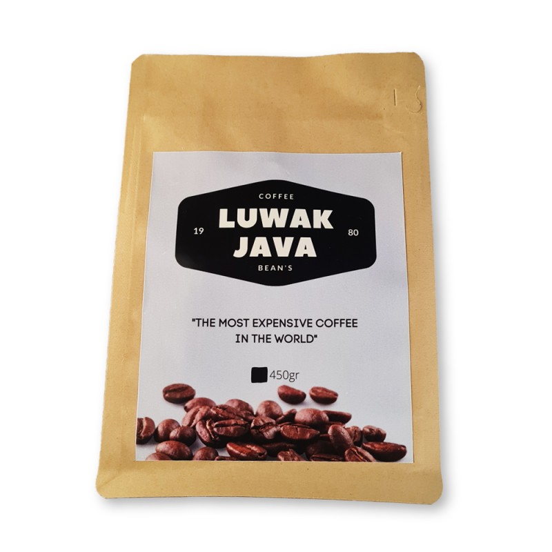 Java Coffee Luwak | Authentic Wild Coffee | Arabica Roasted Beans