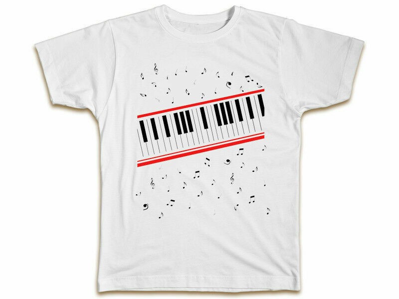 Michael Jackson Piano T-Shirt - Music Beat It Birthday  T Shirt