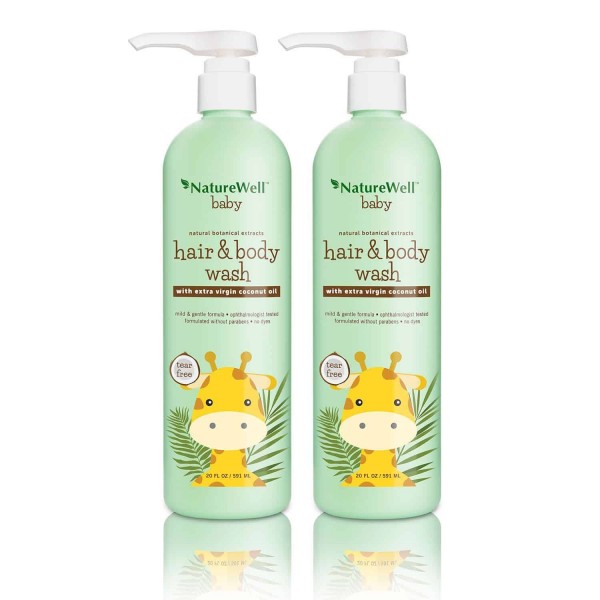 Nature Well Baby 2-in-1 Hair and Body Wash 20 oz.
