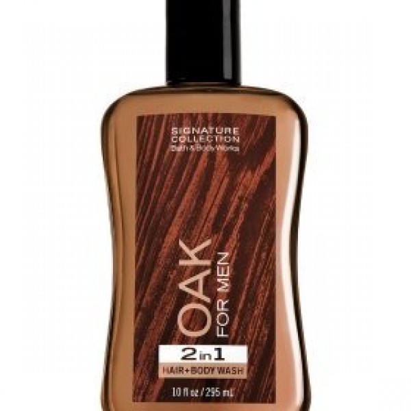 Bath & Body Works Oak for Men Body Wash & Shampoo 2 in 1 10 fl oz / 295 ml