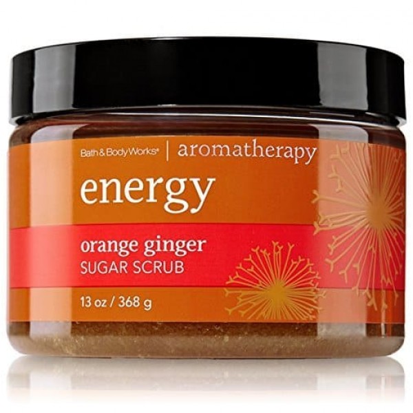 Bath & Body Works Aromatherapy Energy Orange Ginger Sugar Scrub, 13 oz