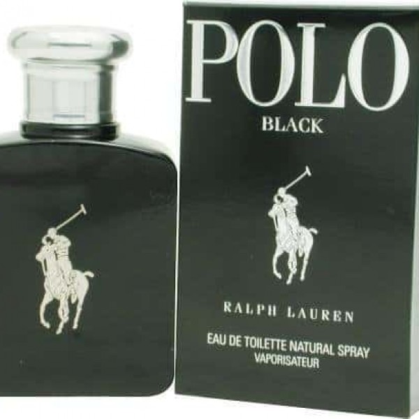 Ralph Lauren Polo Black Eau De Toilette Spray 4.2 oz / 125 ml