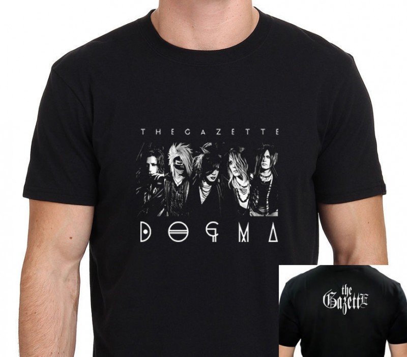 The Gazette Dogma Japan Metal Rock Band Black  T Shirt