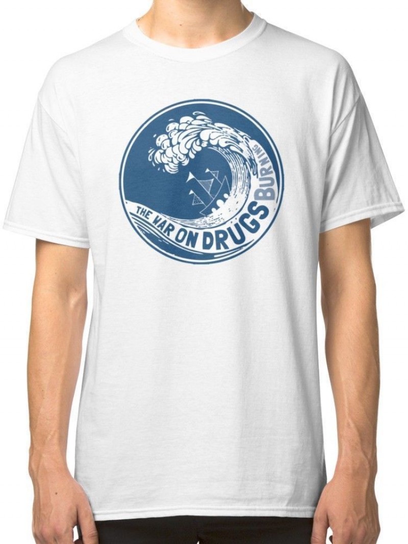 The War On Drugs Gildan Men's White T Shirt