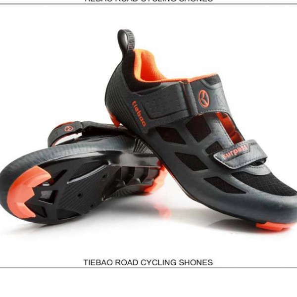Tiebao New Men Road Bike Bicycle Shoes Anti-slip Breathable Cycling Shoes Triathlon Athletic Sport Shoes Zapatos bicicleta