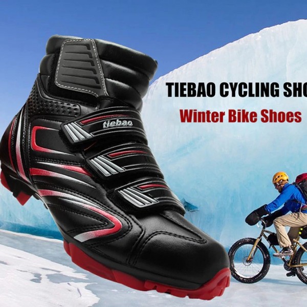 Tiebao sapatilha ciclismo mtb Cycling Shoes Winter Men sneakers Women MTB bicicleta mountain bike Shoes Warm Bicycle Shoes