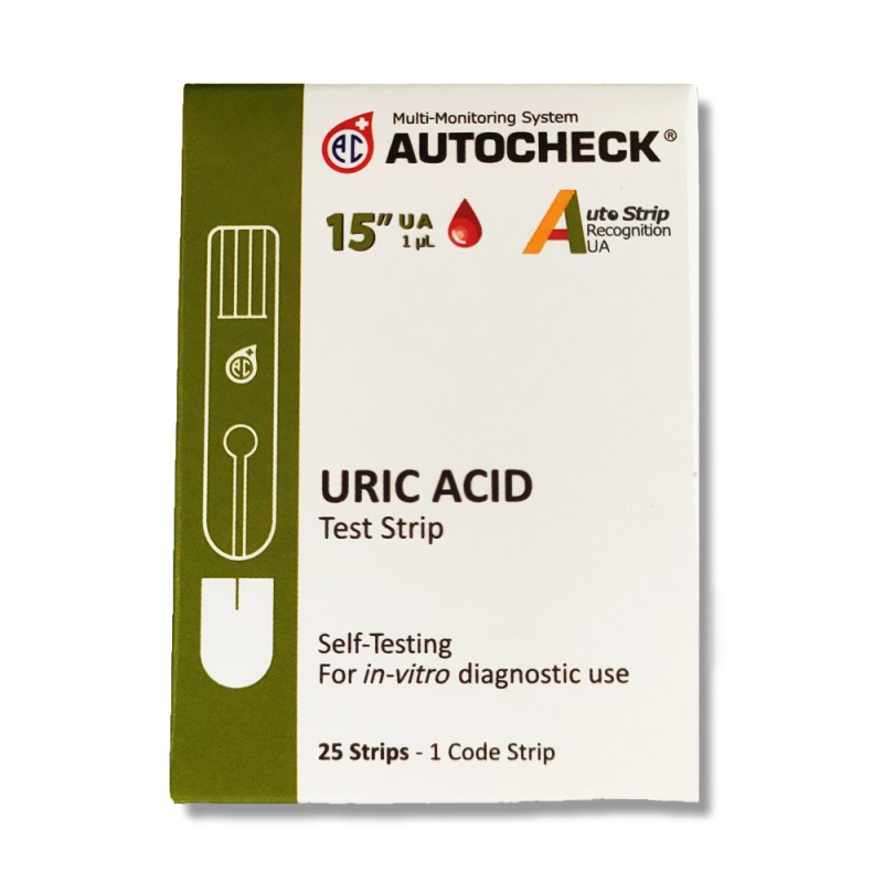 Autocheck Uric Acid 25 strip Refill