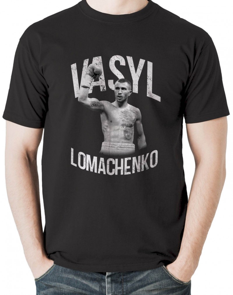Vasyl Lomachenko Cool Design Mens Black T Shirt