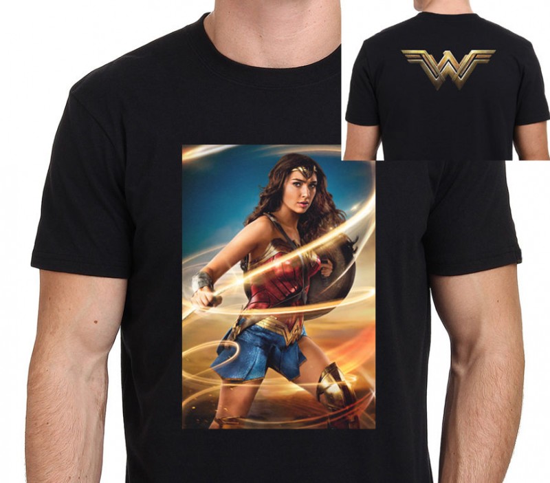 Wonder Woman Gal Gadot New Movie Poster Men's T Shirt
